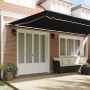 Toldo Retráctil Automático  Negro 600x300 cm, Tela de Reemplazo para Toldo  para Marco de 6x3 m Negro | Foro24.es | Tu tienda online para hogar, jardín y más Foro24.es