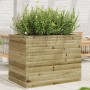 Jardinera madera de pino impregnada 90x60x68,5 cm en Macetas y jardineras | Comprar online en Foru.es