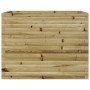 Jardinera madera de pino impregnada 90x60x68,5 cm en Macetas y jardineras | Comprar online en Foru.es