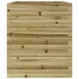 Jardinera madera de pino impregnada 90x60x68,5 cm en Macetas y jardineras | Comprar online en Foru.es