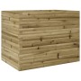 Jardinera madera de pino impregnada 90x60x68,5 cm en Macetas y jardineras | Comprar online en Foru.es
