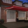 Toldo Retráctil Automático VidaXL con LED Rojo 600x300 cm, Tela de Reemplazo para Toldo VidaXL de 6x3 m Rojo | Foro24.es | Tu tienda online para hogar, jardín y más Foro24.es