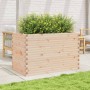 Jardinera madera maciza de pino 110x60x68,5 cm en Macetas y jardineras | Comprar online en Foru.es