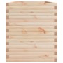 Jardinera madera maciza de pino 110x60x68,5 cm en Macetas y jardineras | Comprar online en Foru.es