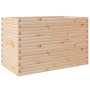 Jardinera madera maciza de pino 110x60x68,5 cm en Macetas y jardineras | Comprar online en Foru.es