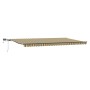 Toldo Manual Retráctil  con LED Verde y Amarillo 600x300 cm, Tela de Reemplazo para Toldo  de 6x3 m Verde y Amarillo | Foro24.es | Tu tienda online para hogar, jardín y más Foro24.es