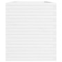 Jardinera madera maciza de pino blanco 110x60x68,5 cm en Macetas y jardineras | Comprar online en Foru.es
