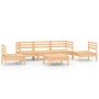 Juego de muebles de jardín 6 piezas madera maciza de pino de vidaXL, Conjuntos de jardín - Ref: Foro24-3082537, Precio: 254,3...