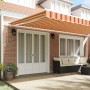 Toldo Retráctil Manual Amarillo y Naranja 600x350 cm | Foro24.es | Tu tienda online para hogar, jardín y más Foro24.es