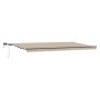 Toldo Manual Retráctil con LED Beige 600x350 cm,  Tela de Repuesto para Toldo de 6x3,5 m Beige | Foro24.es | Tu tienda online para hogar, jardín y más Foro24.es