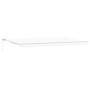 Toldo Manual Retráctil  Blanco 600x350 cm, Tela de Reemplazo para Toldo  para Estructura de 6x3.5 m Blanca | Foro24.es | Tu tienda online para hogar, jardín y más Foro24.es