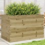 Jardinera madera de pino impregnada 110x60x68,5 cm en Macetas y jardineras | Comprar online en Foru.es
