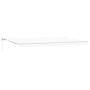 Toldo retráctil automático  Blanco 600x350 cm, Tela de repuesto para toldo  de 6x3,5 m Blanco | Foro24.es | Tu tienda online para hogar, jardín y más Foro24.es