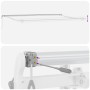 Toldo retráctil automático  Blanco 600x350 cm, Tela de repuesto para toldo  de 6x3,5 m Blanco | Foro24.es | Tu tienda online para hogar, jardín y más Foro24.es