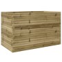 Jardinera madera de pino impregnada 110x60x68,5 cm en Macetas y jardineras | Comprar online en Foru.es