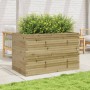 Jardinera madera de pino impregnada 110x60x68,5 cm en Macetas y jardineras | Comprar online en Foru.es