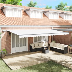 Comprar Toldo Retráctil Manual con LED Blanco