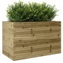 Jardinera madera de pino impregnada 110x60x68,5 cm en Macetas y jardineras | Comprar online en Foru.es
