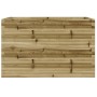 Jardinera madera de pino impregnada 110x60x68,5 cm en Macetas y jardineras | Comprar online en Foru.es