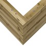 Jardinera madera de pino impregnada 110x60x68,5 cm en Macetas y jardineras | Comprar online en Foru.es