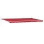 Toldo Retráctil Automático Rojo 600x350 cm,  Tela de Reemplazo para Toldo de 6x3.5 m Marco Rojo | Foro24.es | Tu tienda online para hogar, jardín y más Foro24.es