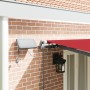 Toldo Retráctil Manual  con LED Rojo 600x350 cm, Tela de reemplazo para toldo  para marco de 6x3.5 m Rojo | Foro24.es | Tu tienda online para hogar, jardín y más Foro24.es