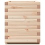 Jardinera madera maciza de pino 40x40x49,5 cm en Macetas y jardineras | Comprar online en Foru.es