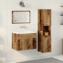 Conjunto de Muebles de Baño de 3 Piezas de Madera Antigua de Madera Ingenierizada | Foro24.es | Tu tienda online para hogar, jardín y más Foro24.es