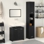 Conjunto de muebles de baño de 3 piezas Roble Negro Madera Elaborada | Foro24.es | Tu tienda online para hogar, jardín y más Foro24.es