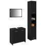 Conjunto de muebles de baño de 3 piezas Roble Negro Madera Elaborada | Foro24.es | Tu tienda online para hogar, jardín y más Foro24.es