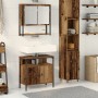 Mueble de baño con lavabo integrado de madera envejecida de , Muebles de baño - Ref: Foro24-3332535, Precio: 107,13 €, Descue...