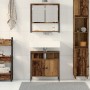 Mueble de baño con lavabo integrado de madera envejecida de , Muebles de baño - Ref: Foro24-3332535, Precio: 107,13 €, Descue...