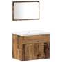Juego de Muebles de Baño de 3 Piezas Madera Vieja Madera Ingenierada | Foro24.es | Tu tienda online para hogar, jardín y más Foro24.es