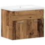 Juego de Muebles de Baño de 3 Piezas Madera Vieja Madera Ingenierada | Foro24.es | Tu tienda online para hogar, jardín y más Foro24.es