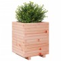 Jardinera madera maciza de abeto Douglas 40x40x49,5 cm en Macetas y jardineras | Comprar online en Foru.es