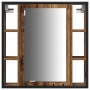 Mueble de lavabo para baño con lavabo integrado de madera envejecida de , Muebles de baño - Ref: Foro24-3332549, Precio: 185,...