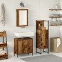 Juego de Muebles de Baño de 3 Piezas Madera Antigua Madera Ingenierizada de , Muebles de baño - Ref: Foro24-3332552, Precio: ...