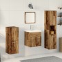 Conjunto de Muebles de Baño de 4 Piezas Madera Vieja Madera Compensada | Foro24.es | Tu tienda online para hogar, jardín y más Foro24.es