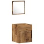 Conjunto de Muebles de Baño de 4 Piezas Madera Vieja Madera Compensada | Foro24.es | Tu tienda online para hogar, jardín y más Foro24.es