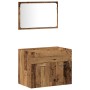 Set de Muebles de Baño de 4 Piezas de Madera Vieja | Foro24.es | Tu tienda online para hogar, jardín y más Foro24.es