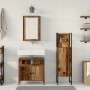Conjunto de muebles de baño de 3 piezas Madera envejecida Madera tratada de , Muebles de baño - Ref: Foro24-3332560, Precio: ...