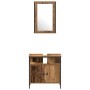 Conjunto de muebles de baño de 3 piezas Madera envejecida Madera tratada de , Muebles de baño - Ref: Foro24-3332560, Precio: ...