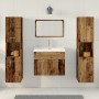 Conjunto de Muebles de Baño de 5 Piezas Madera Vieja Madera Ingenierizada | Foro24.es | Tu tienda online para hogar, jardín y más Foro24.es