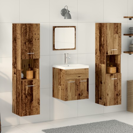 Conjunto de Muebles de Baño de 5 Piezas de Madera Vieja | Foro24.es | Tu tienda online para hogar, jardín y más Foro24.es