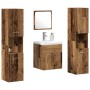 Conjunto de Muebles de Baño de 5 Piezas de Madera Vieja | Foro24.es | Tu tienda online para hogar, jardín y más Foro24.es