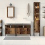 Armario de baño con lavabo integrado de madera antigua de , Muebles de baño - Ref: Foro24-3332589, Precio: 231,88 €, Descuent...