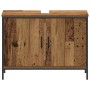 Conjunto de muebles de baño de 4 piezas Madera Antigua Madera Ingenierizada de , Muebles de baño - Ref: Foro24-3332591, Preci...