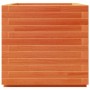 Jardinera madera maciza de pino marrón cera 50x50x49,5 cm en Macetas y jardineras | Comprar online en Foru.es