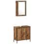 Conjunto de Muebles de Baño de 4 Piezas de Madera Antigua de , Muebles de baño - Ref: Foro24-3332595, Precio: 238,36 €, Descu...