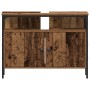 mueble de baño con lavabo integrado de madera antigua y madera elaborada de , Muebles de baño - Ref: Foro24-3332596, Precio: ...